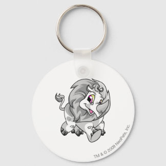 Tonu White Key Ring