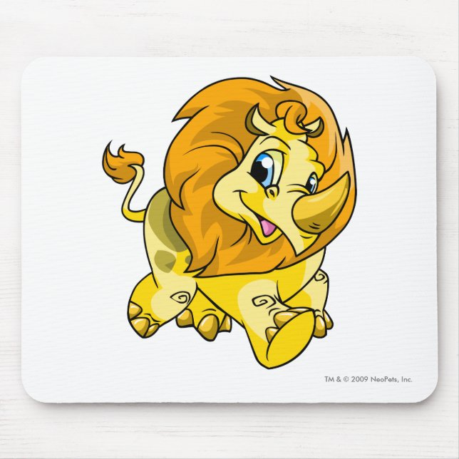 Tonu Yellow Mouse Mat (Front)