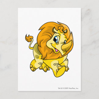 Tonu Yellow Postcard