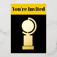 Tony Awards Playbill inspired Invitation