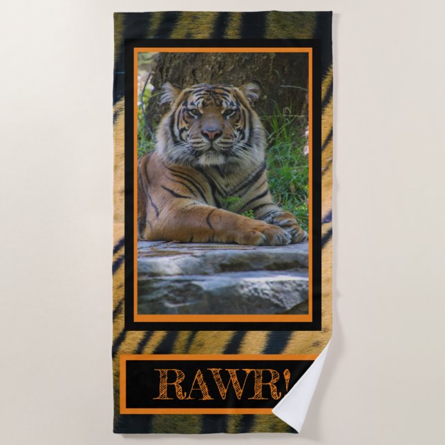 TONY BEACH TOWEL (Front)