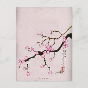 tony fernandes's antique blossom 5 postcard