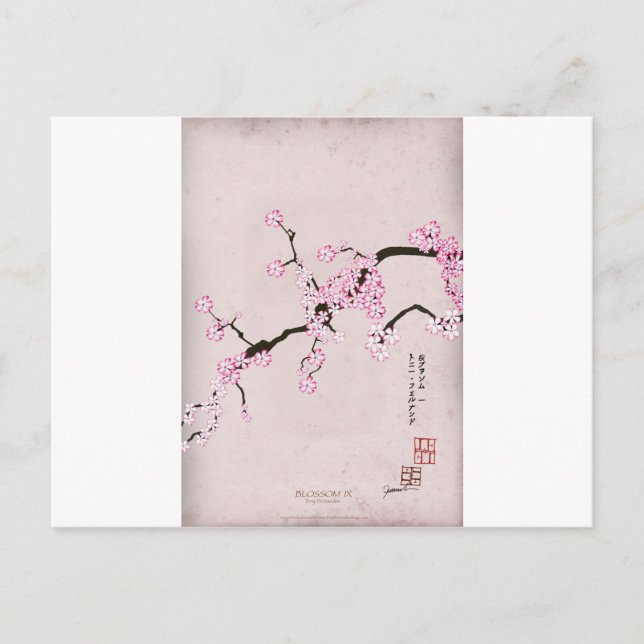 tony fernandes's antique blossom 9 postcard (Front)