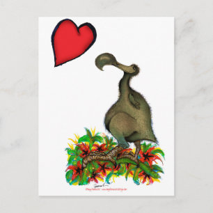 tony fernandes's love dodo postcard