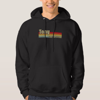 Tony Gift Name Personalised Birthday Funny Christm Hoodie