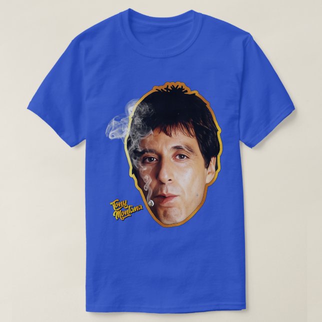 TONY MONTANA GOLD T-Shirt (Design Front)