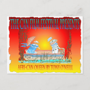 Tony O'Neill's "THE BOAT~THE AFRI-CAN QUEEN" Postcard
