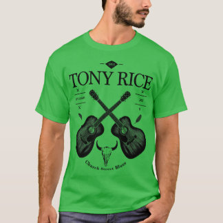 Tony Rice Acoustic Guitar Vintage Logo T-Shirt