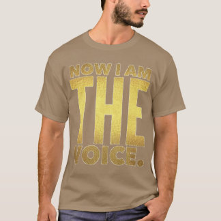 Tony Robbins Motivation Now I Am The Voice Oversiz T-Shirt