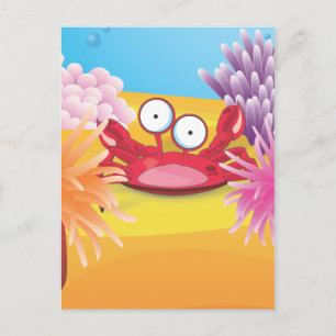 Tony the Crab Postcard