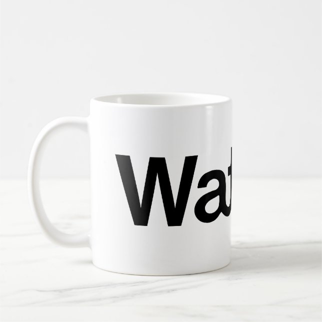 Tony Watson Cafe Coffee Mug (Left)