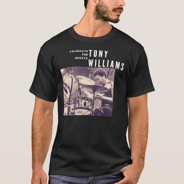 Tony Williams Great Jazz Drummer Musician Classic  T-Shirt (Front)