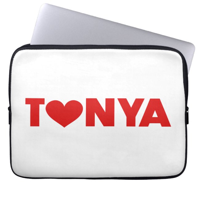 Tonya Love Laptop Sleeve (Front)
