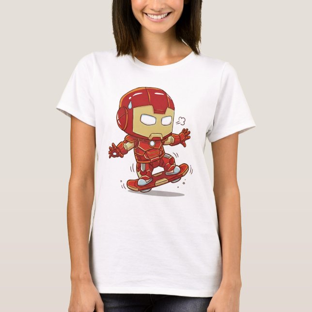 Tony's First Skateboard Lesson T-Shirt (Front)