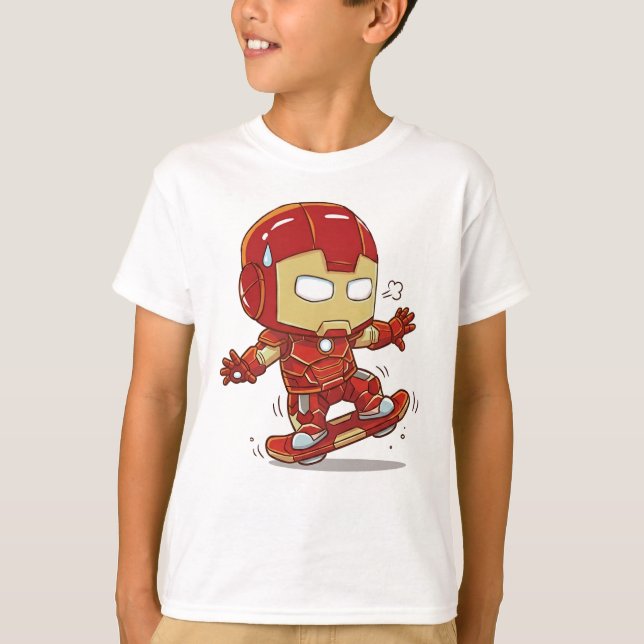 Tony's First Skateboard Lesson T-Shirt (Front)