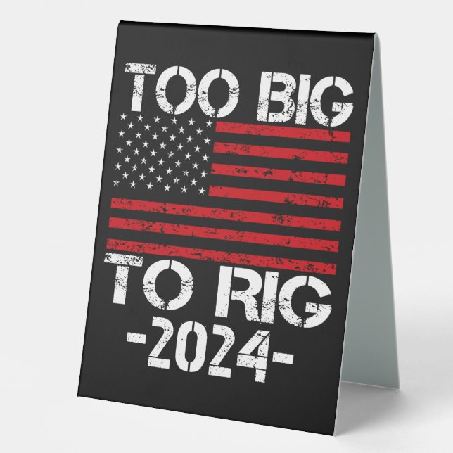 Too Big To Rig 2024 Elections (Front)