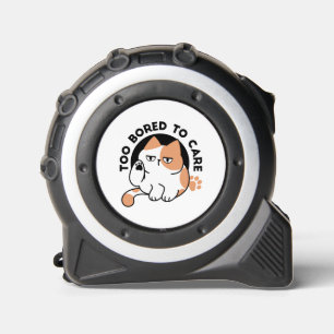 Too Bored to Care – Funny Grumpy Cat Quote 1