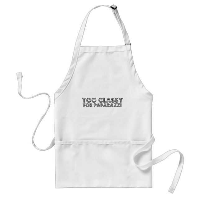 Too Classy For Paparazzi Standard Apron (Front)