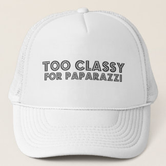 Too Classy For Paparazzi Trucker Hat