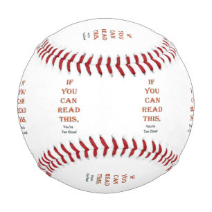 Too close baseball