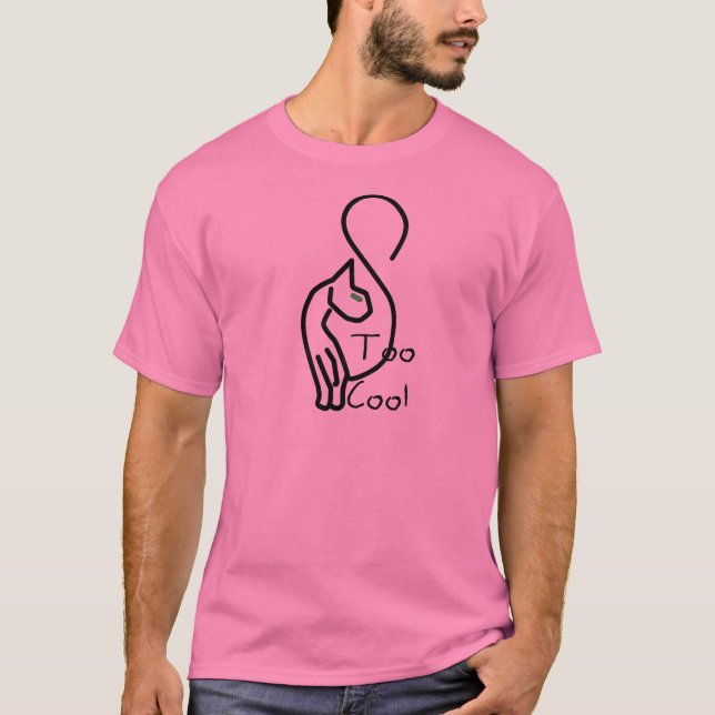 Too Cool Cat T-Shirt (Front)