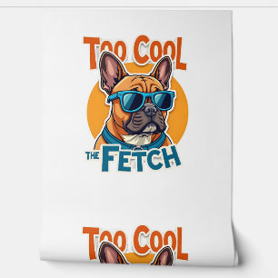 Too Cool for Fetch French Bulldog Vintage Sunglass Wallpaper