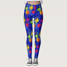 Too Cool for School Fish Leggings
