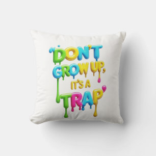 Too Cool for This Weather   Funny Quote Throw Pill Cushion