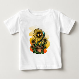 Too Cool Sunflower Baby T-Shirt