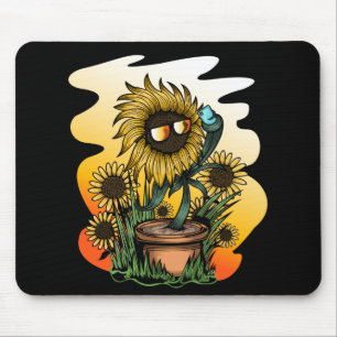 Too Cool Sunflower Mouse Mat