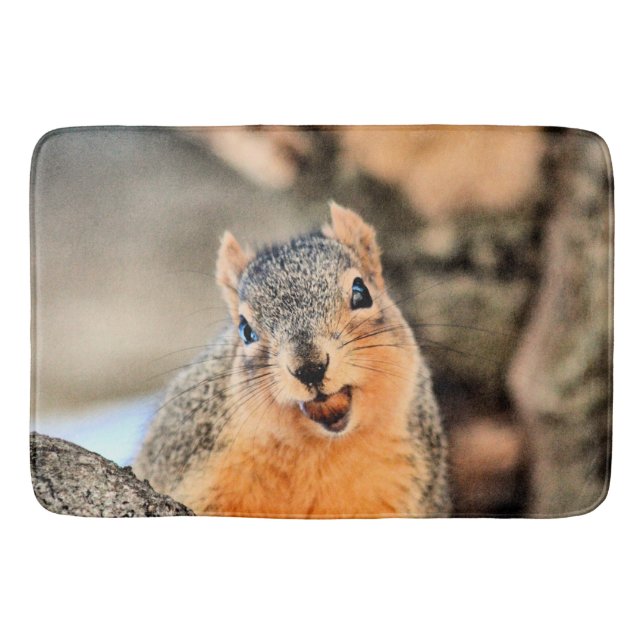 Too cute bath mat (Front)