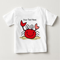 Too Cute Crab Custom T-shirt