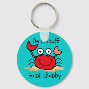 Too Cute Crab Key Ring