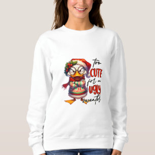 Too Cute For An Ugly Sweater