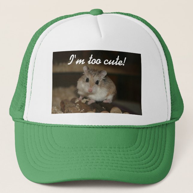 Too Cute Hamster Hat (Front)