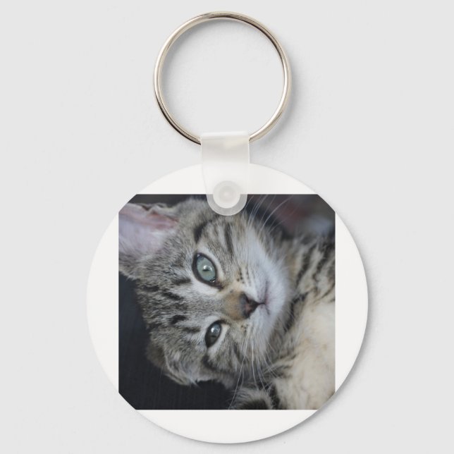 Too Cute Kitty! Key Ring (Front)