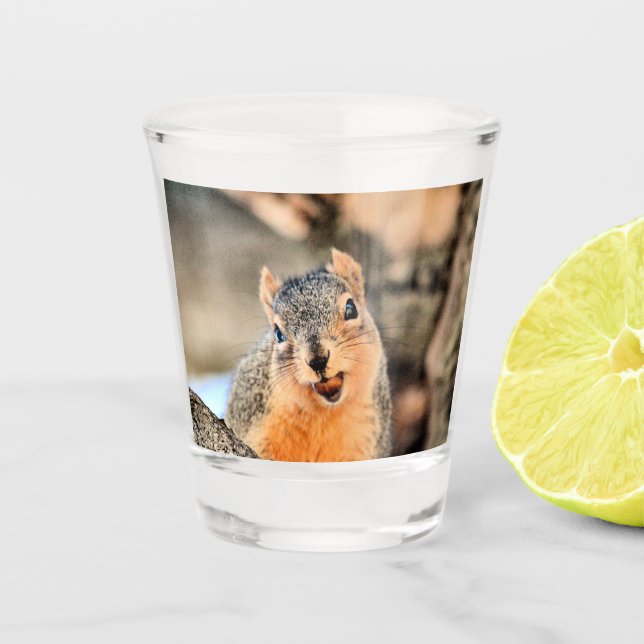 Too cute shot glass (Front)