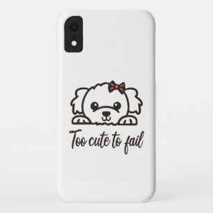 Too cute to fail(4) iPhone XR case