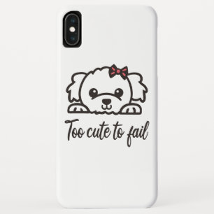 Too cute to fail(4) iPhone XS max case
