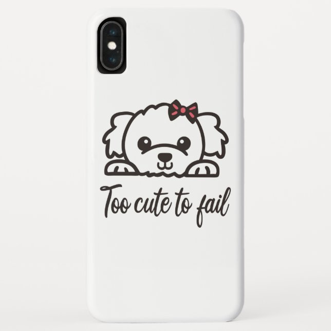 Too cute to fail(4) Case-Mate iPhone case (Back)