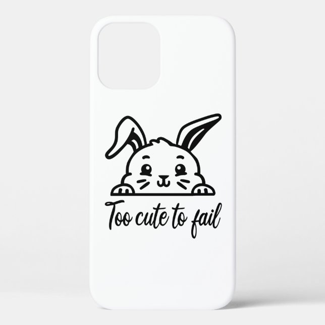 Too cute to fail Case-Mate iPhone case (Back)