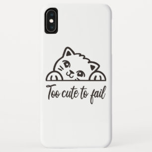 Too cute to fail iPhone XS max case