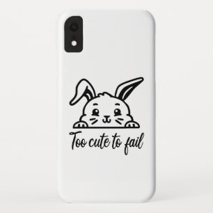 Too cute to fail iPhone XR case