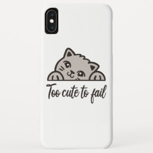 Too cute to fail iPhone XS max case