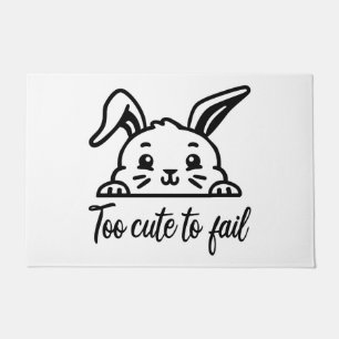 Too cute to fail doormat