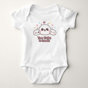 Too Cute to Handle Baby Bodysuit – Adorable Kawaii