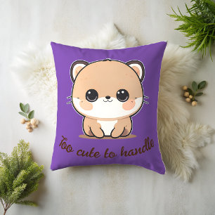 Too cute to handle cushion