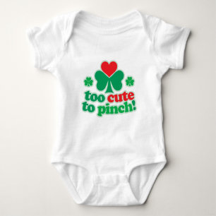 Too Cute To Pinch Baby Bodysuit