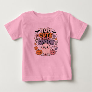 Too Cute to Spook Baby Shirt