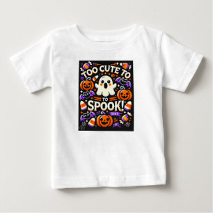 Too Cute to Spook! - Children’s Halloween T-Shirt